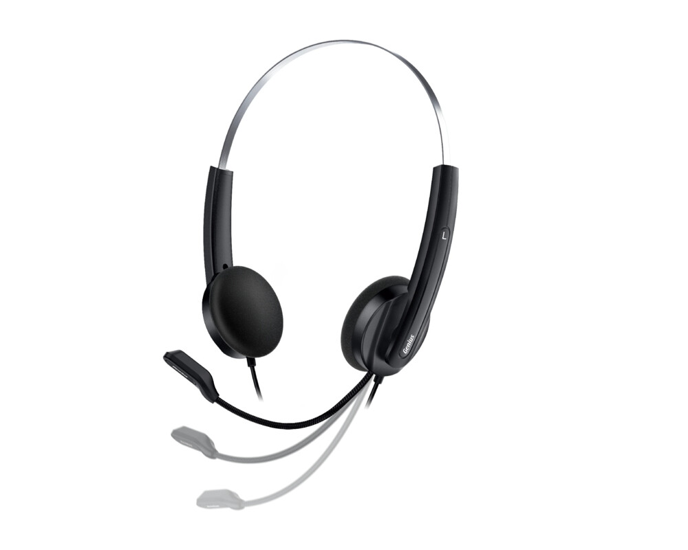Слушалки Genius с микрофон Headset HS-220U - AI 3