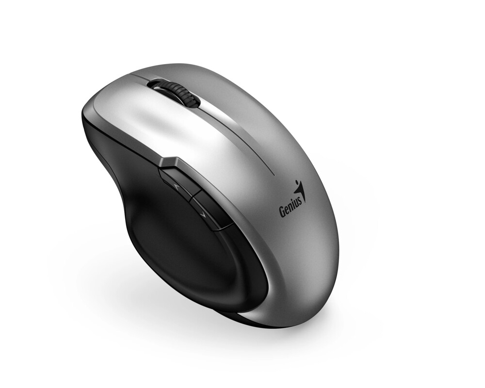 Мишка Genius безжина безшумна Silent - Ergo 8200S Silver - Silent 4