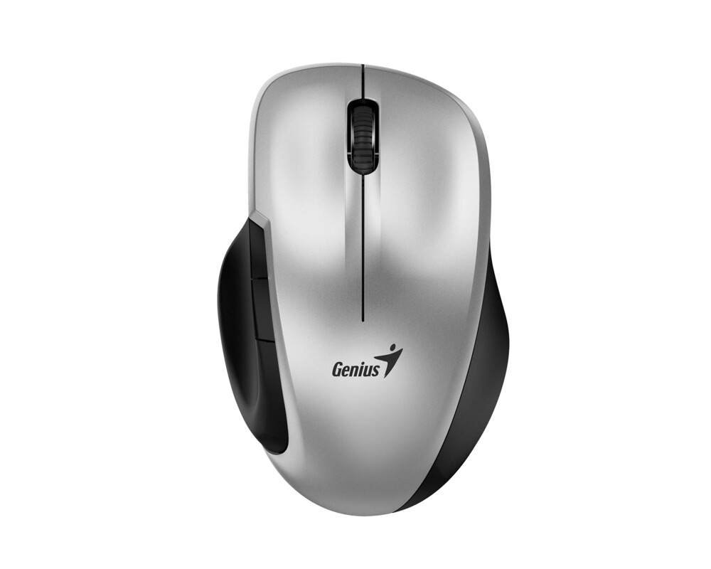 Мишка Genius безжина безшумна Silent - Ergo 8200S Silver - Silent 6