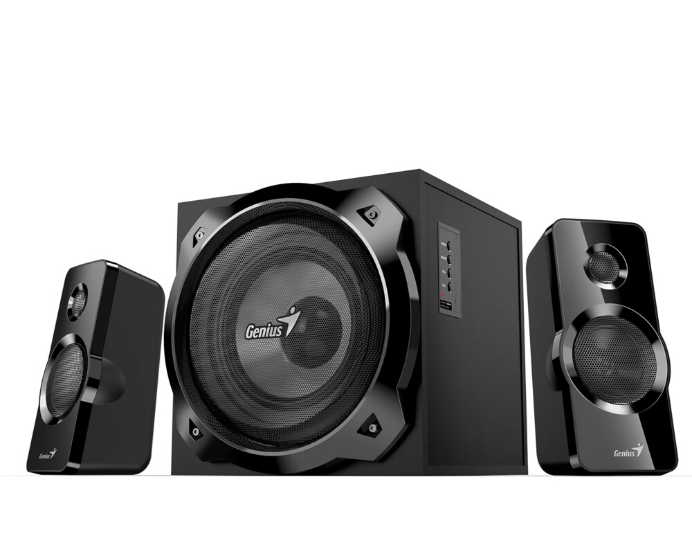 Тонколони Genius Speakers 2.1 - SW-2.1 1850BT - 50W RMS 7