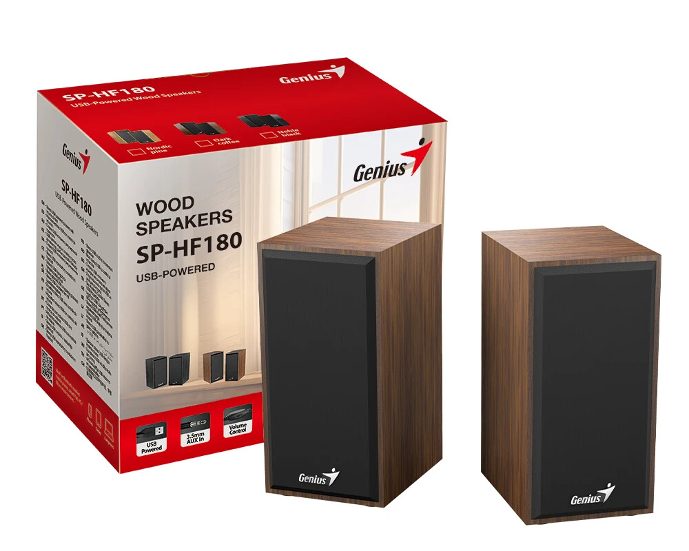 Тонколони Genius Speakers 2.0 - SP-HF180 - 6W 5