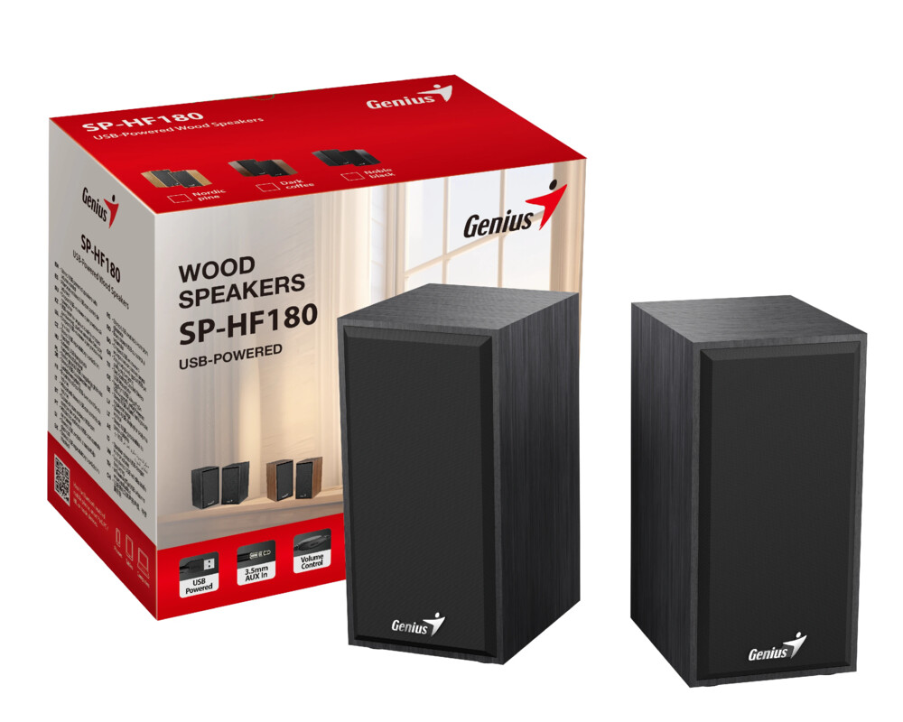 Тонколони Genius Speakers 2.0 - SP-HF180 - 6W 4