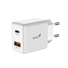  Genius бързо Fast Charger PD-20AC - 20W 812929 GENIUS-PD-20AC-WH на топ цена - PIC.bg