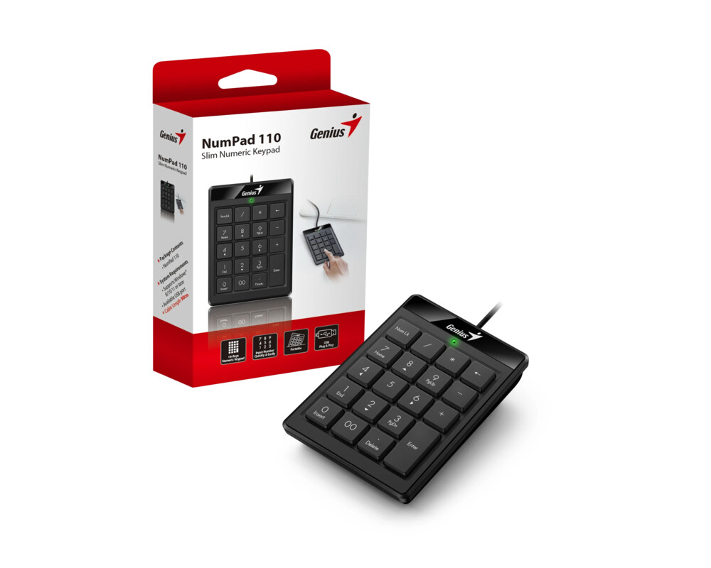 Клавиатура Genius цифрова клавиатура кийпад Keypad... 10
