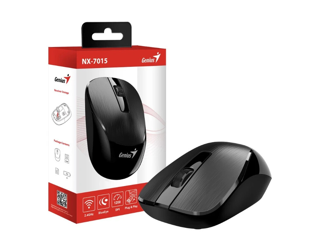Мишка Genius безжична мишка Wireless Mouse NX-7015 - 2.4G 7