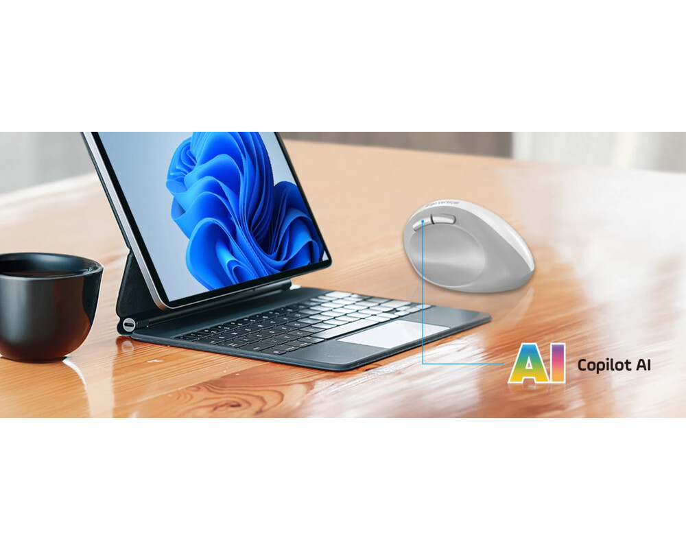 Мишка Genius вертикална безжична мишка Vertical Mouse wireless Ergo 8350S - Silent 5