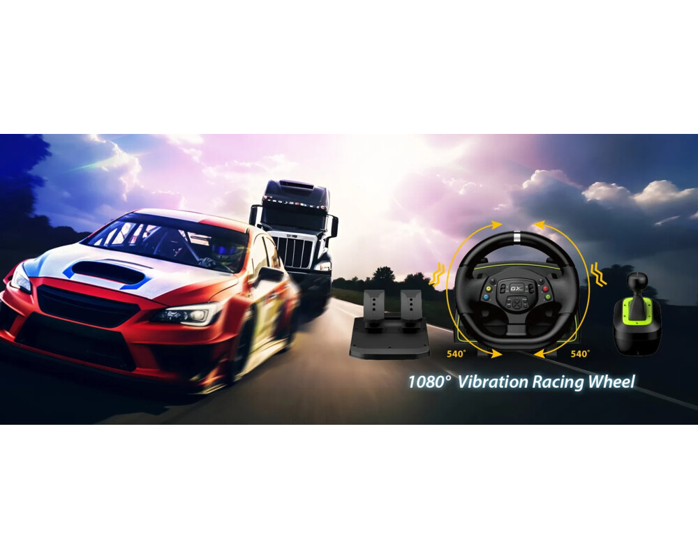 Волан Genius Racing Wheel with pedals SpeedMaster X2 - Gear shifter 2