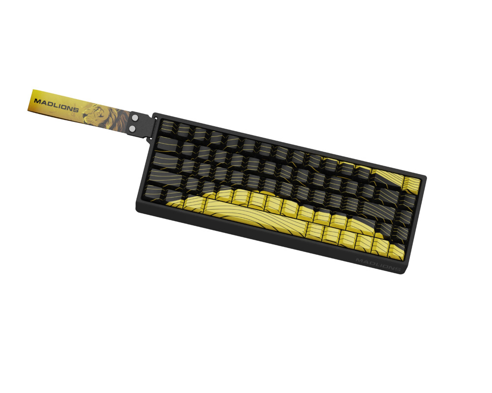 Клавиатура Madlions професионална геймърска механична клавиатура Professional Gaming Mechanical Keyboard MAD 68 HE Contour Flagship - 8K 3