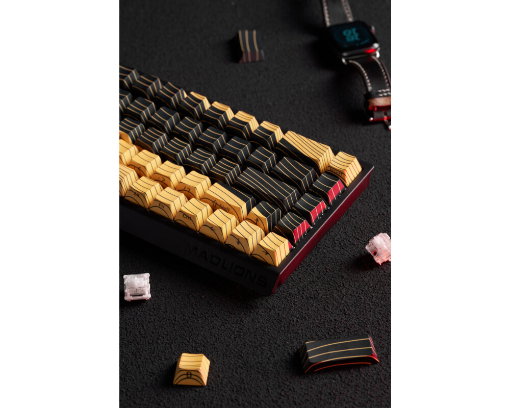 Клавиатура Madlions професионална геймърска механична клавиатура Professional Gaming Mechanical Keyboard MAD 68 HE Contour Flagship - 8K 14