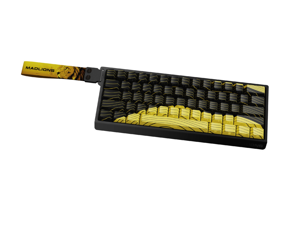 Клавиатура Madlions професионална геймърска механична клавиатура Professional Gaming Mechanical Keyboard MAD 60 HE Contour Flagship - 8K 4