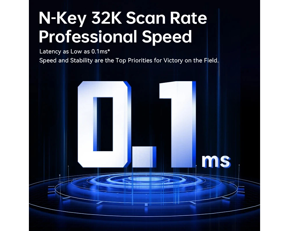 Клавиатура ATK професионална геймърска механична клавиатура Professional Gaming Mechanical Keyboard EDGE 60 HE Master Leviatan - 8K 2