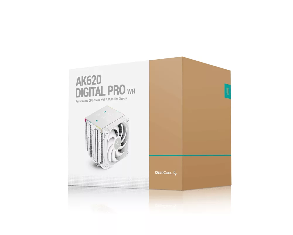 Охладител за процесор DeepCool AK620 DIGITAL PRO WH - Dual-Tow... 10