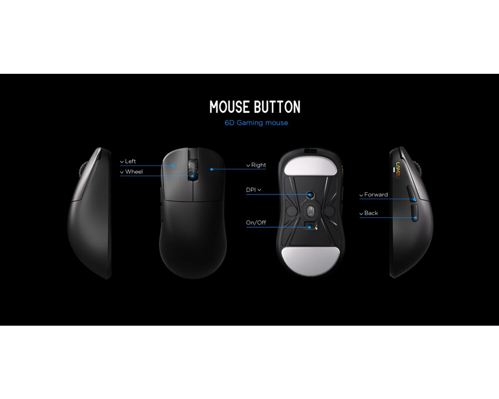 Мишка Lamzu професионална INCA 8K - Wireless G... 18
