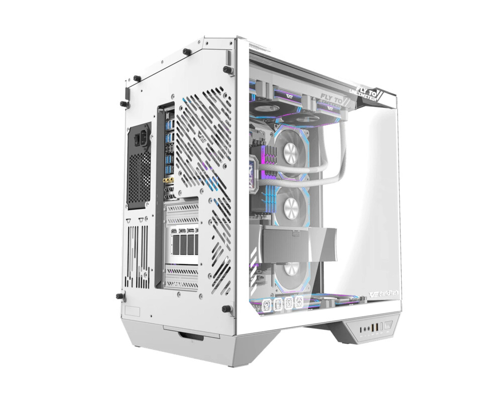 Кутия Darkflash ATX - DY470 Ice White - 4 x 12... 7
