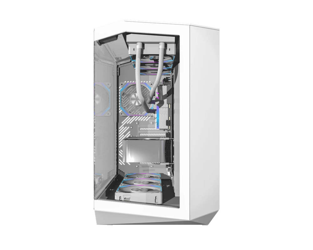 Кутия Darkflash ATX - DY470 Ice White - 4 x 12... 3
