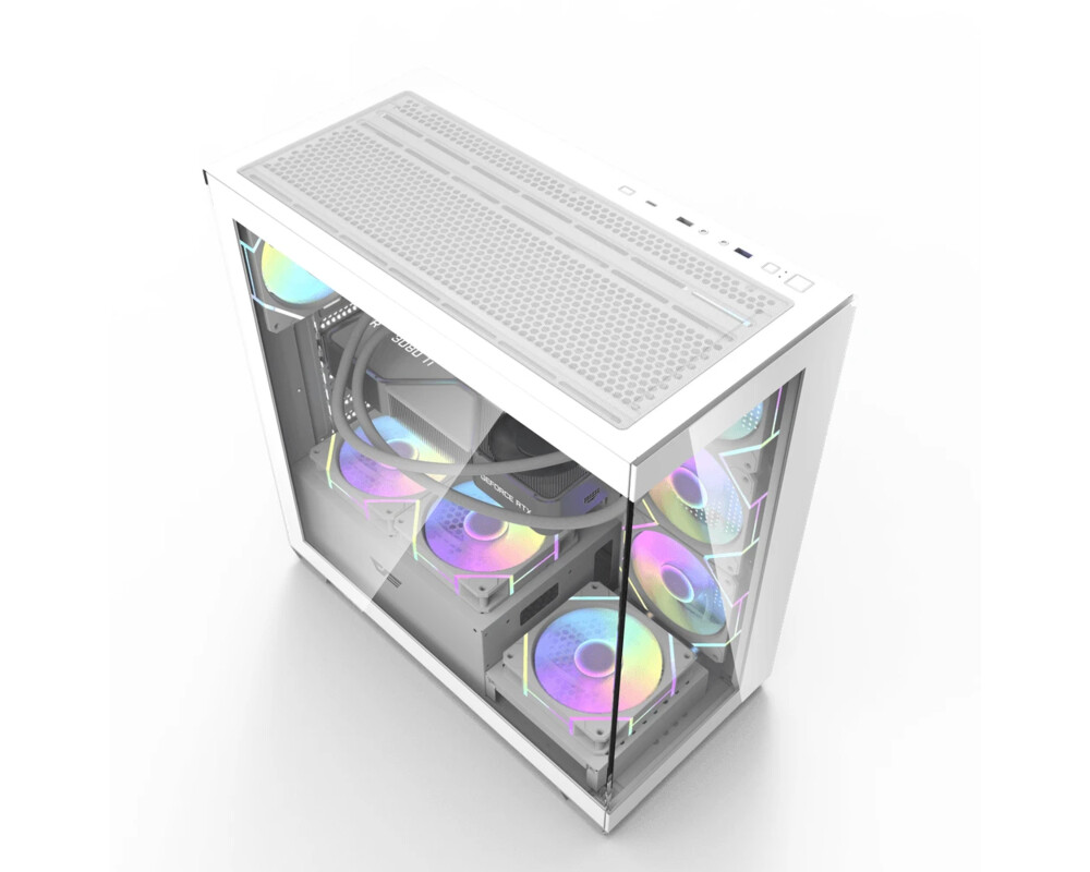 Кутия Darkflash ATX - DS900 White - USB-C 3
