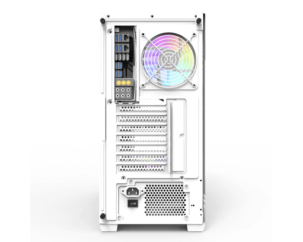 Кутия Darkflash ATX - DS900 White - USB-C 7