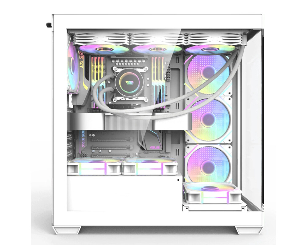 Кутия Darkflash ATX - DS900 White - USB-C 4