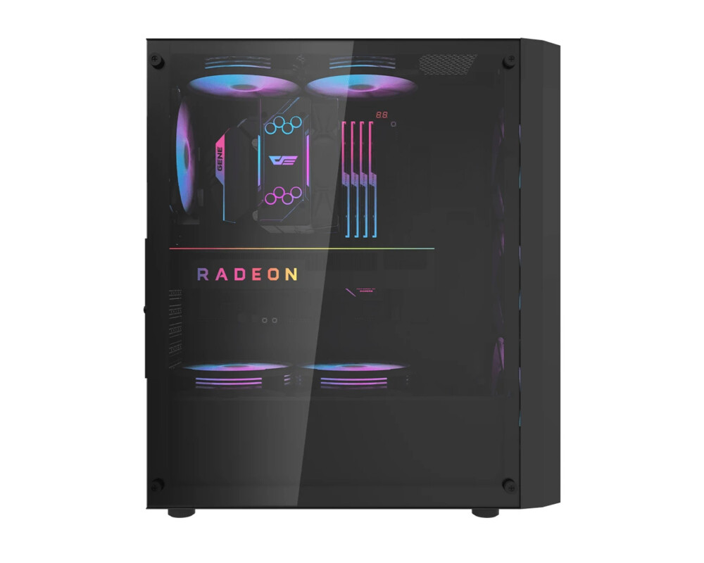 Кутия Darkflash ATX - DK351 Black - 4 fans inc... 5