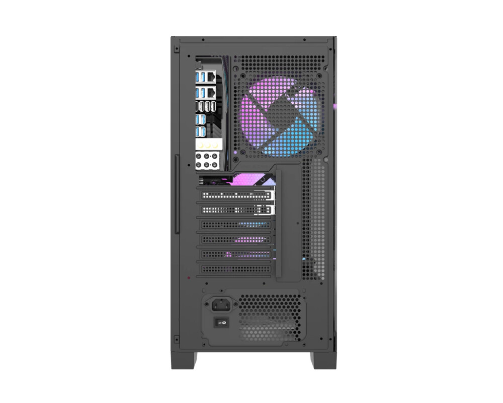 Кутия Darkflash ATX - DRX70 Mesh Black - Addressable RGB 4 fans 5