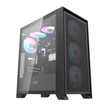  Darkflash ATX - DRX70 Mesh Black - Addressable RGB 4 fans 815969 DRX70-MESH-BK на топ цена - PIC.bg