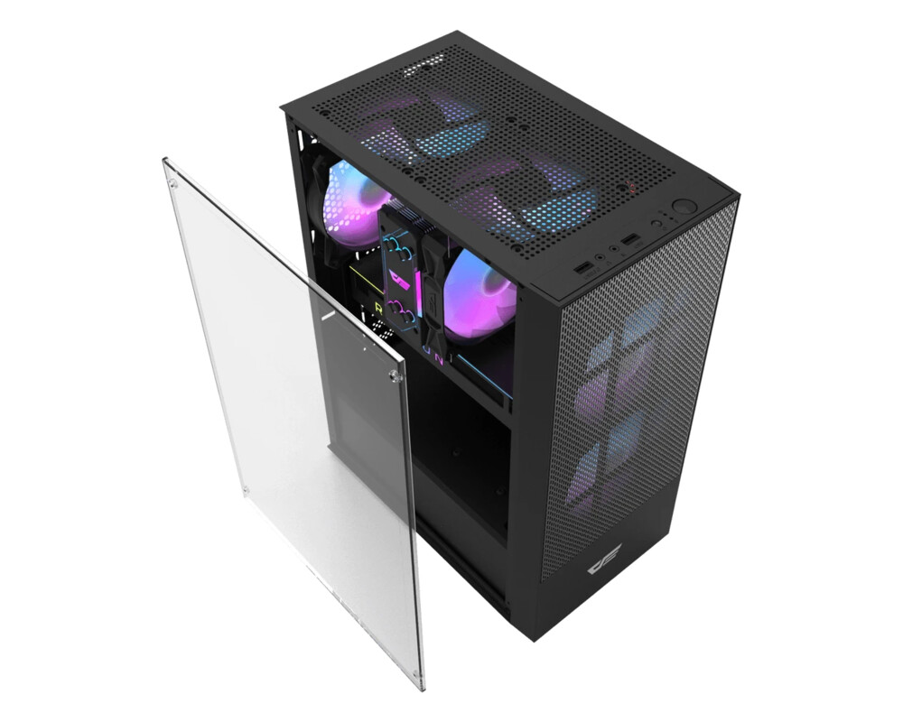 Кутия Darkflash ATX - A290 Black - 3 x 120 mm... 3