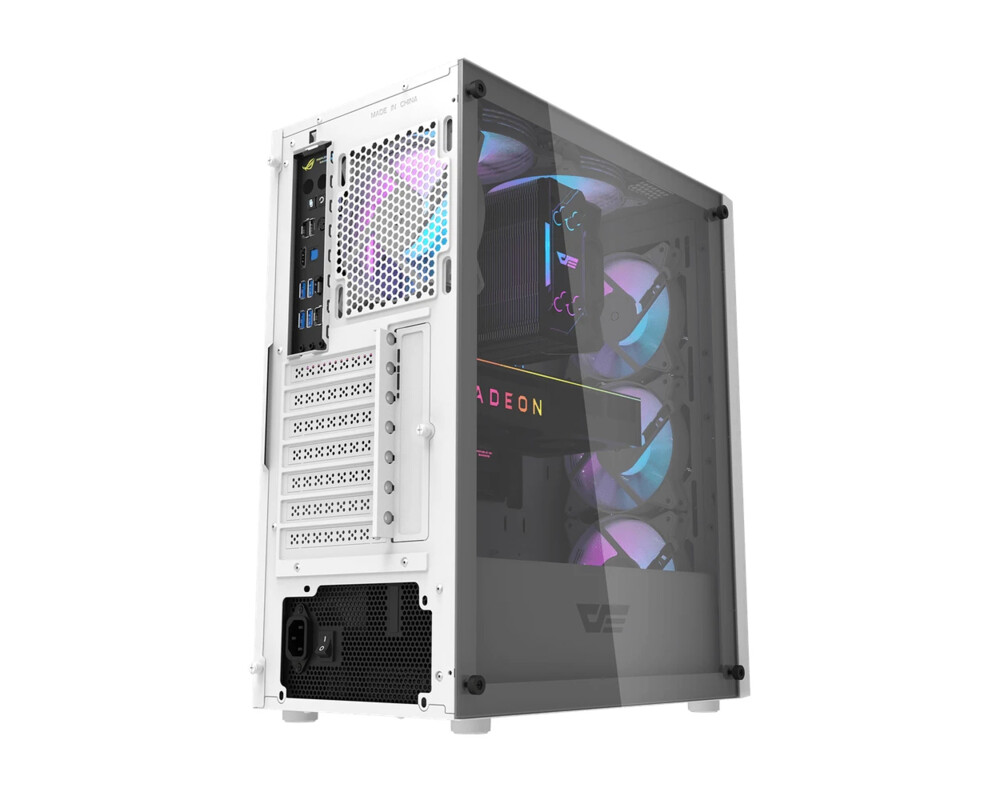 Кутия Darkflash ATX - DK352 White - 4 fans inc... 2