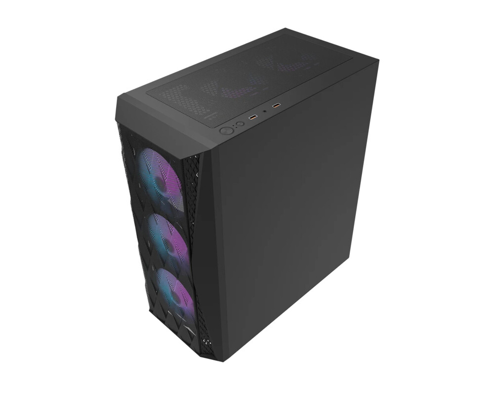 Кутия Darkflash ATX - DK352 Black - 4 fans inc... 7
