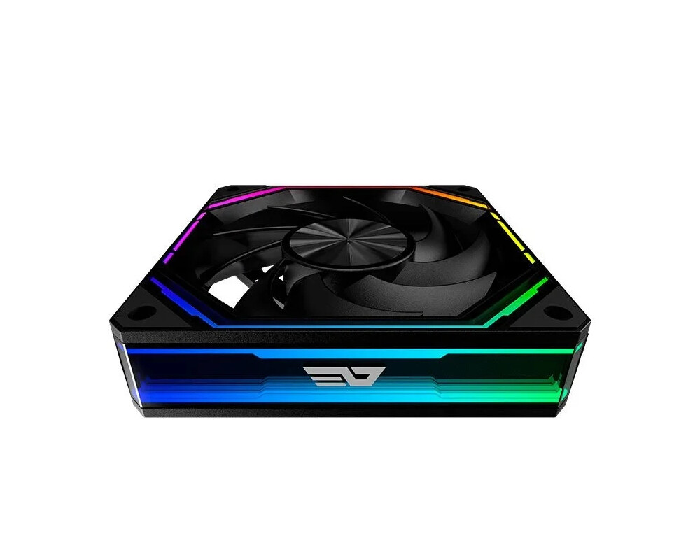 Вентилатор Darkflash Комплект вентилатори Pack 3-in-1 3x120mm - INF32 Black 4