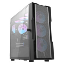  Darkflash ATX - DK431 Mesh Black - 4 fan... 816536 DK431-MESH-BK на топ цена - PIC.bg