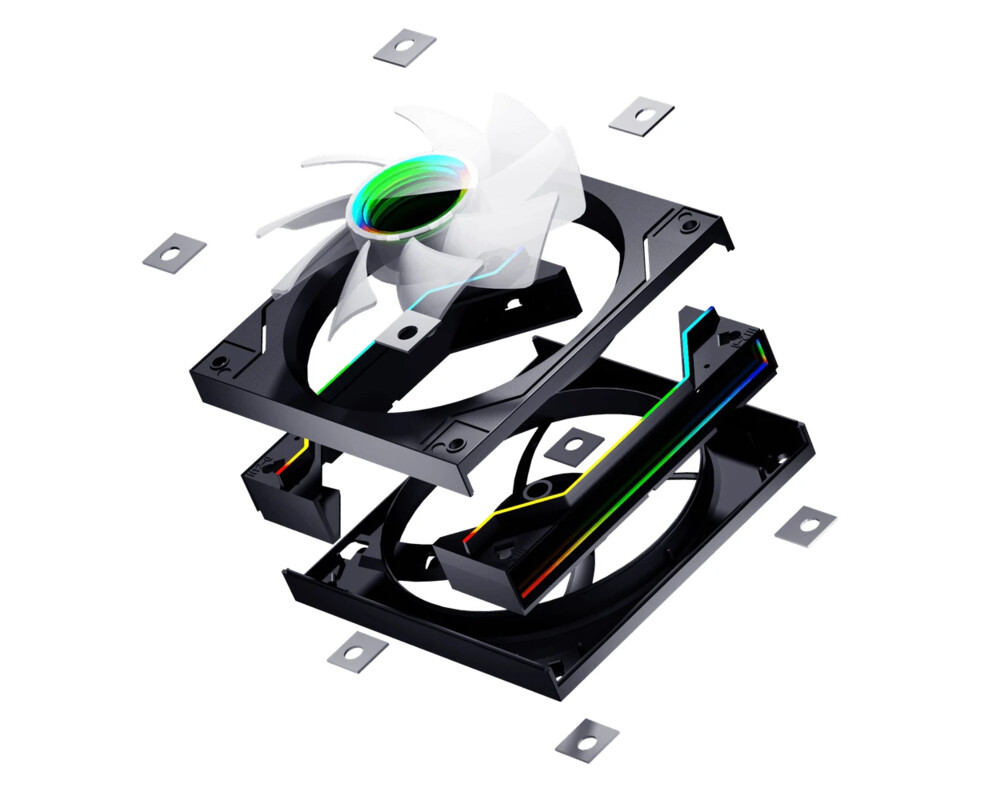 Вентилатор Darkflash 120mm DM20 A-RGB Black - Infin... 4