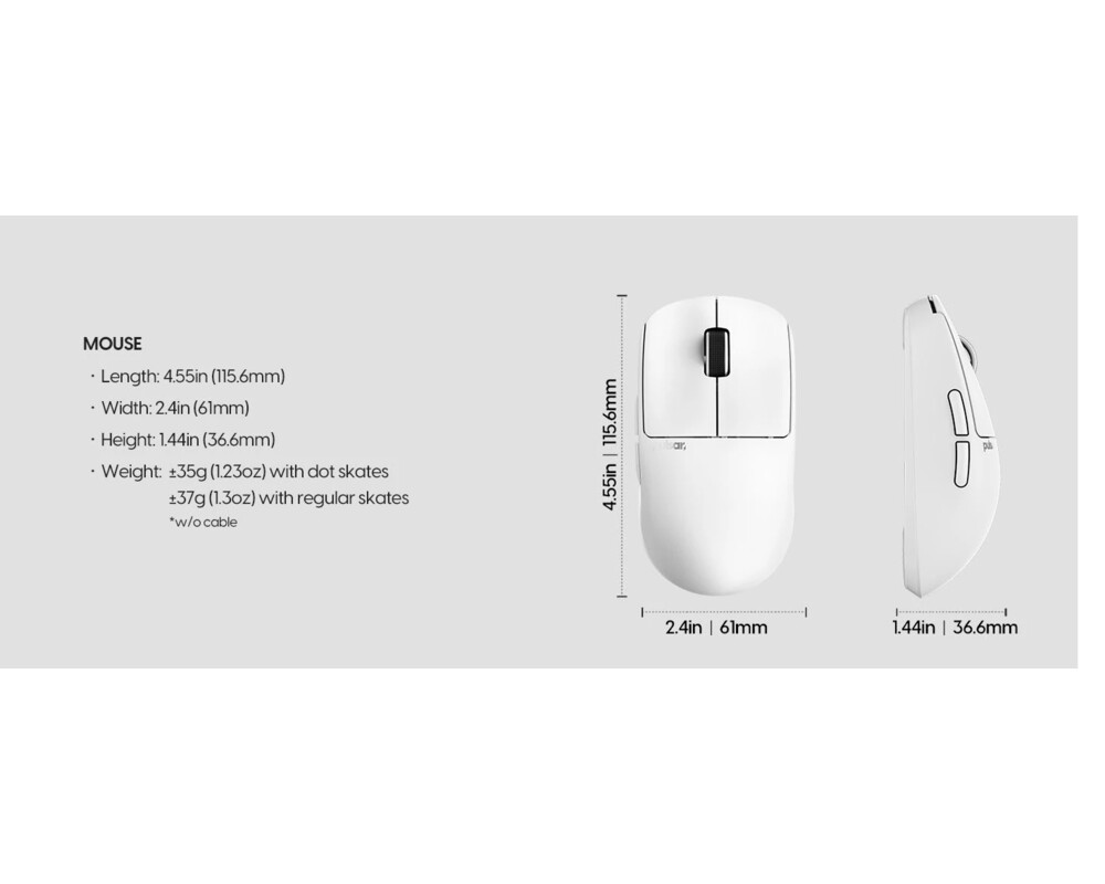Мишка Pulsar професионална Wireless Gaming Mou... 14