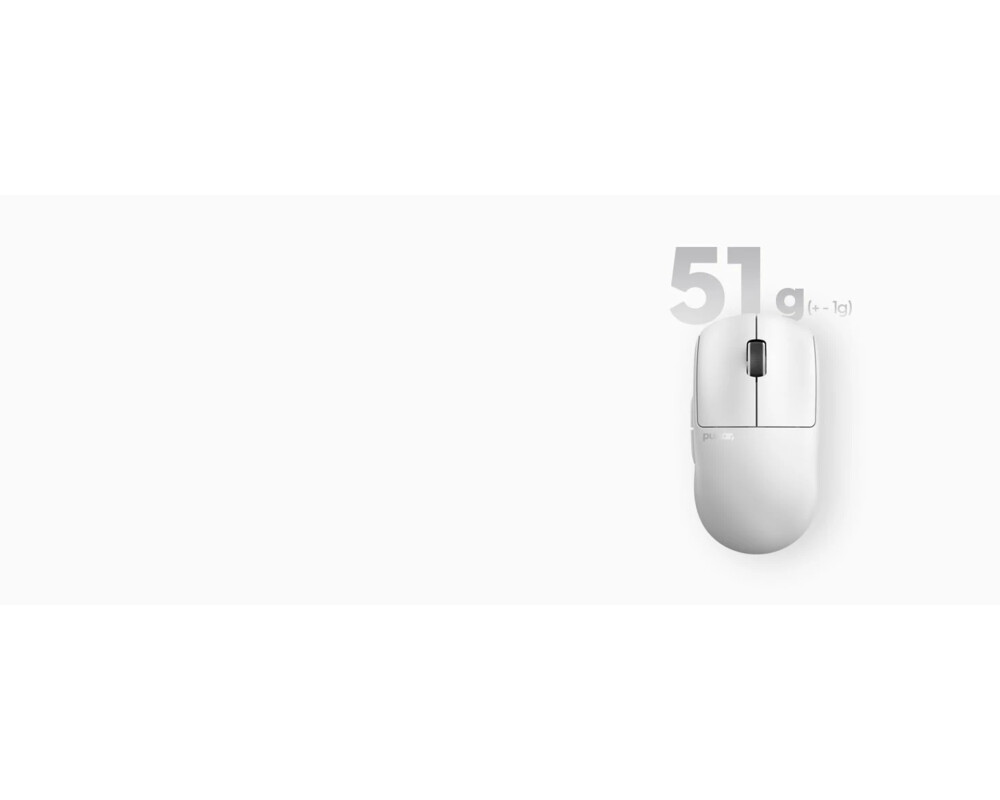 Мишка Pulsar професионална Wireless Gaming Mouse X2 v3 Size1 White - 1K 5