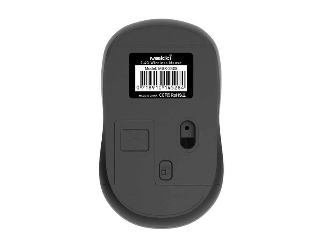 Мишка Makki безжична мишка Wireless Mouse MAKKI-MSX-2408 - Silent 3