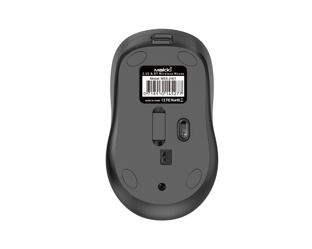Мишка Makki безжична мишка Wireless Mouse MAKKI-MSX-2401 - USB-C 8
