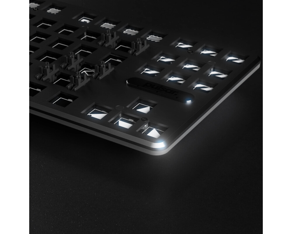 Клавиатура Pulsar професионална геймърска механична клавиатура Professional Gaming Mechanical Keyboard PCMK 2 HE TKL ANSI White - 8K 10