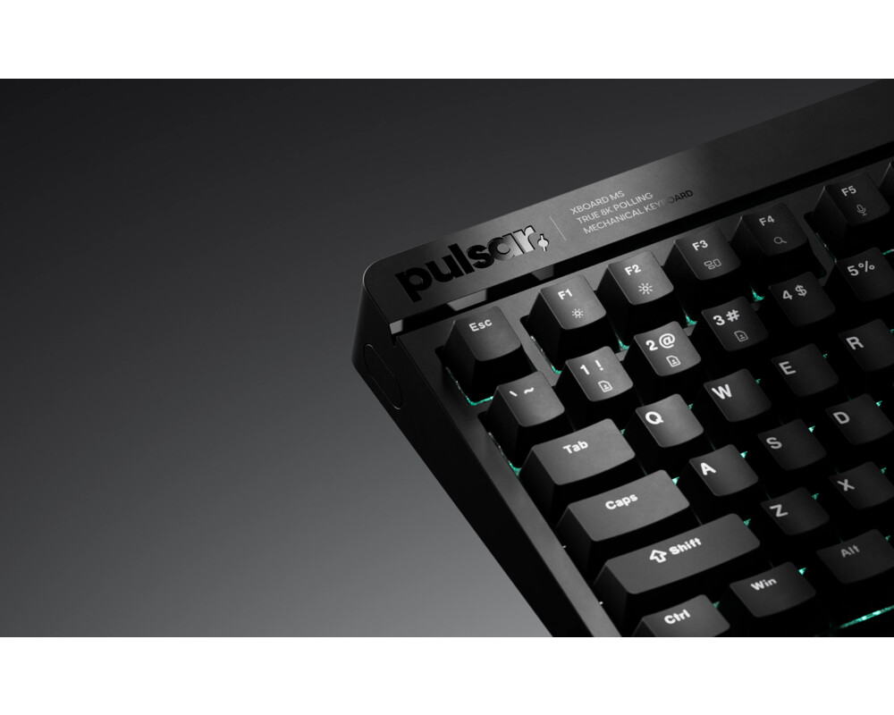 Клавиатура Pulsar професионална геймърска механична клавиатура Professional Gaming Mechanical Keyboard Xboard MS TKL ANSI Black - 8K 9