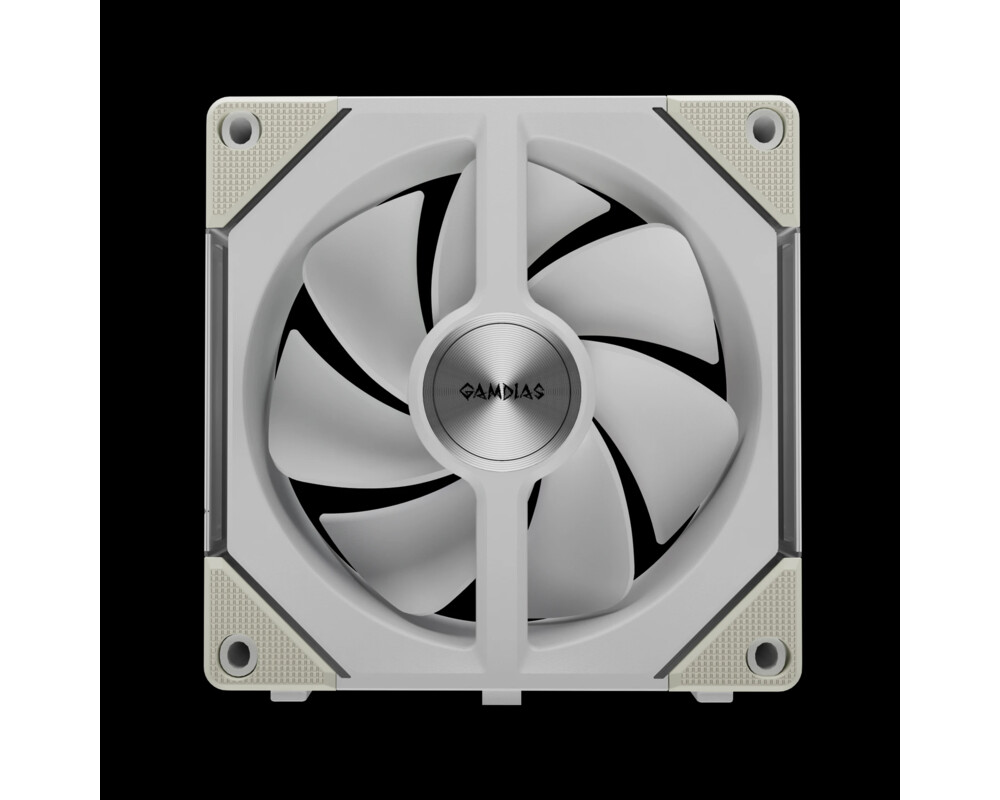 Вентилатор Gamdias Комплект вентилатори Pack 3-in-1 3x120mm - AEOLUS P2-1203 White 10