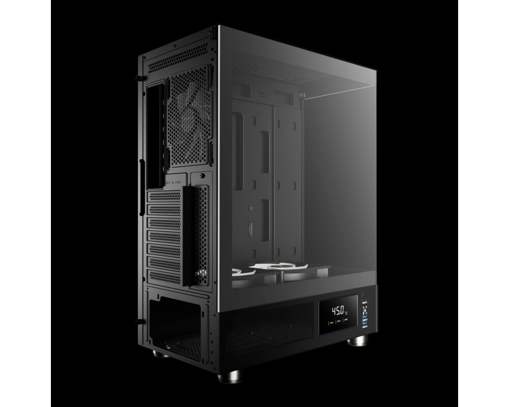 Кутия Gamdias ATX - ATLAS E1 - 3 x 120 mm A-RGB 8