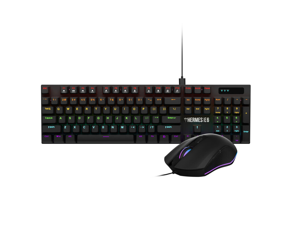 Клавиатура Gamdias геймърски комплект Gaming COMBO...