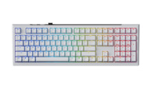  Ducky професионална геймърска механична клавиатура Professional Gaming Mechanical Keyboard One X Wireless White - Ducky AI Switches [Linear] 820319 DKON2408AST3-DAUSPDOECL2WW1 на топ цена - PIC.bg