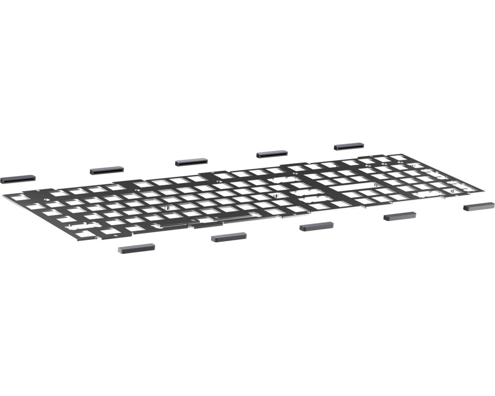 Клавиатура Ducky професионална геймърска механична клавиатура Professional Gaming Mechanical Keyboard One X Wireless White - Ducky AI Switches [Linear] 11