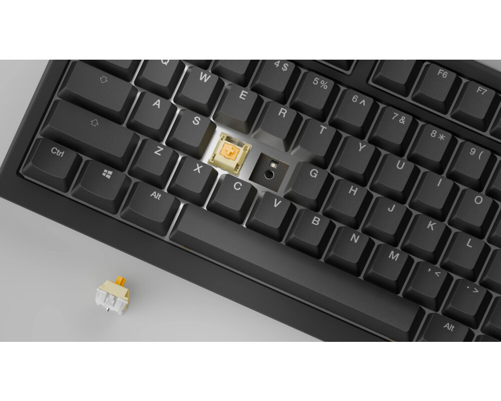 Клавиатура Ducky професионална геймърска механична клавиатура Professional Gaming Mechanical Keyboard One X Wireless Black - Ducky AI Switches [Linear] 17