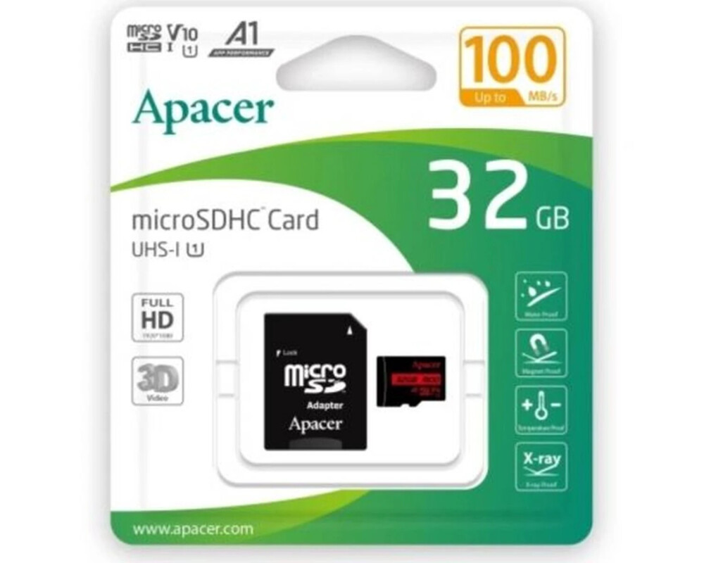 Флаш карта Apacer MicroSDHC 64GB UHS-I Class10 2