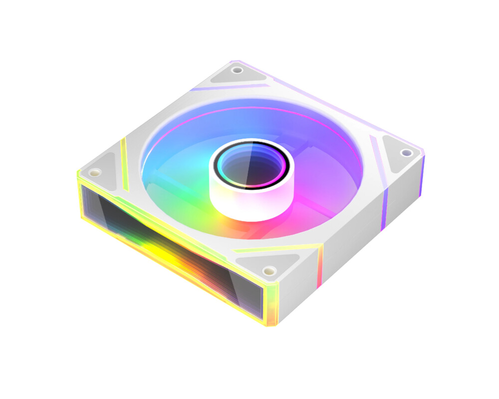 Вентилатор 1stPlayer 120mm FC7-WH - Infinity Mirror... 4