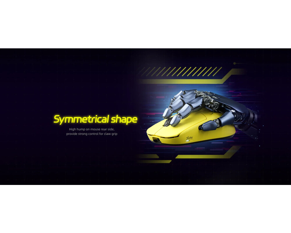 Мишка Scyrox професионална V8 Yellow - Wireles... 12