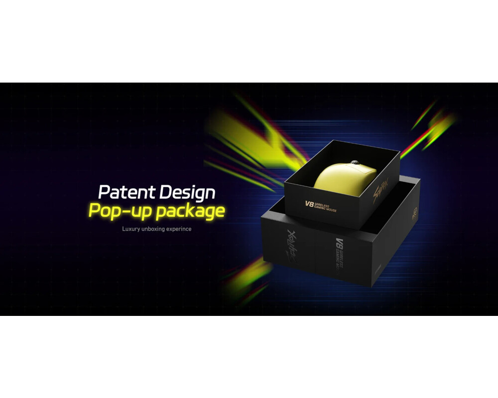 Мишка Scyrox професионална V8 Yellow - Wireles... 7