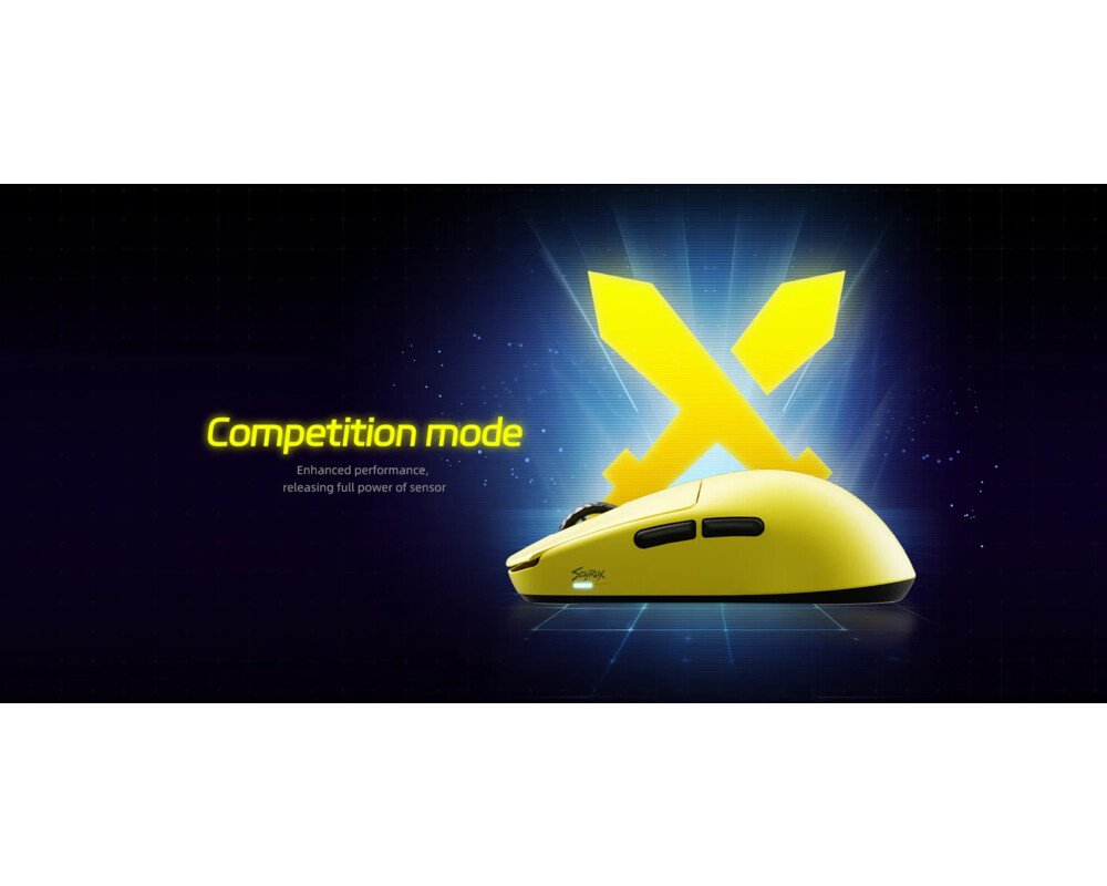 Мишка Scyrox професионална V8 Yellow - Wireles... 9