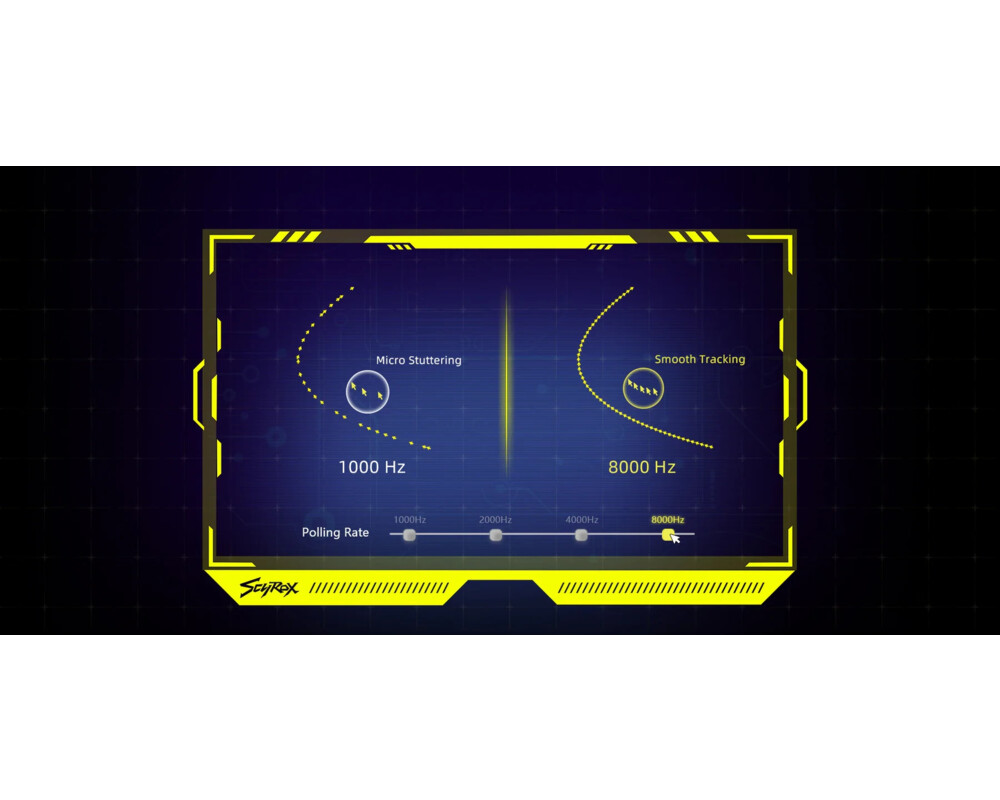 Мишка Scyrox професионална V8 Black - Wireless... 11