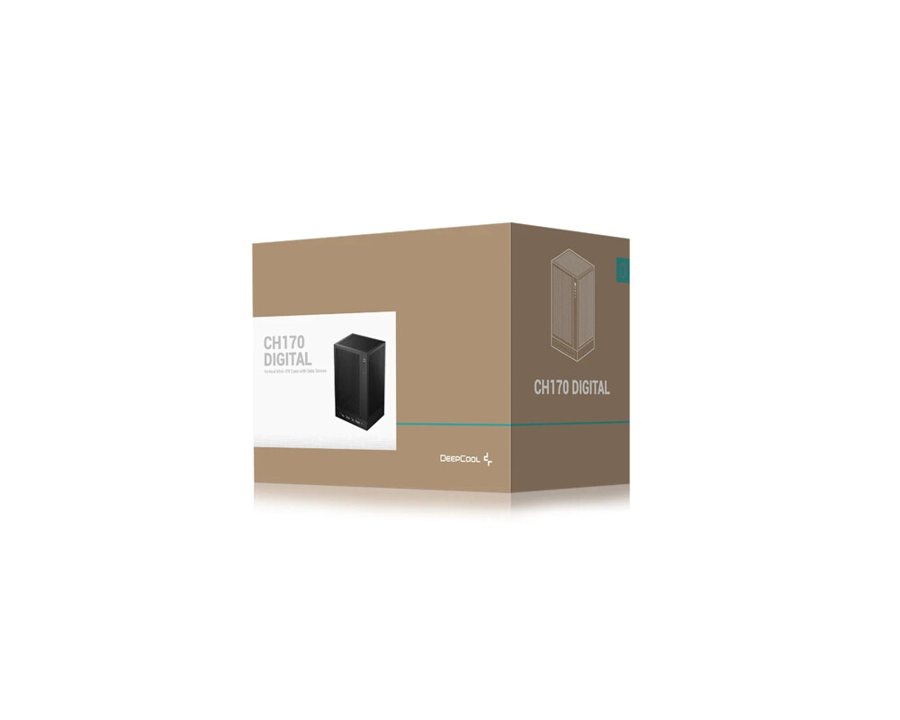 Кутия DeepCool mini-ITX - CH170 DIGITAL 13